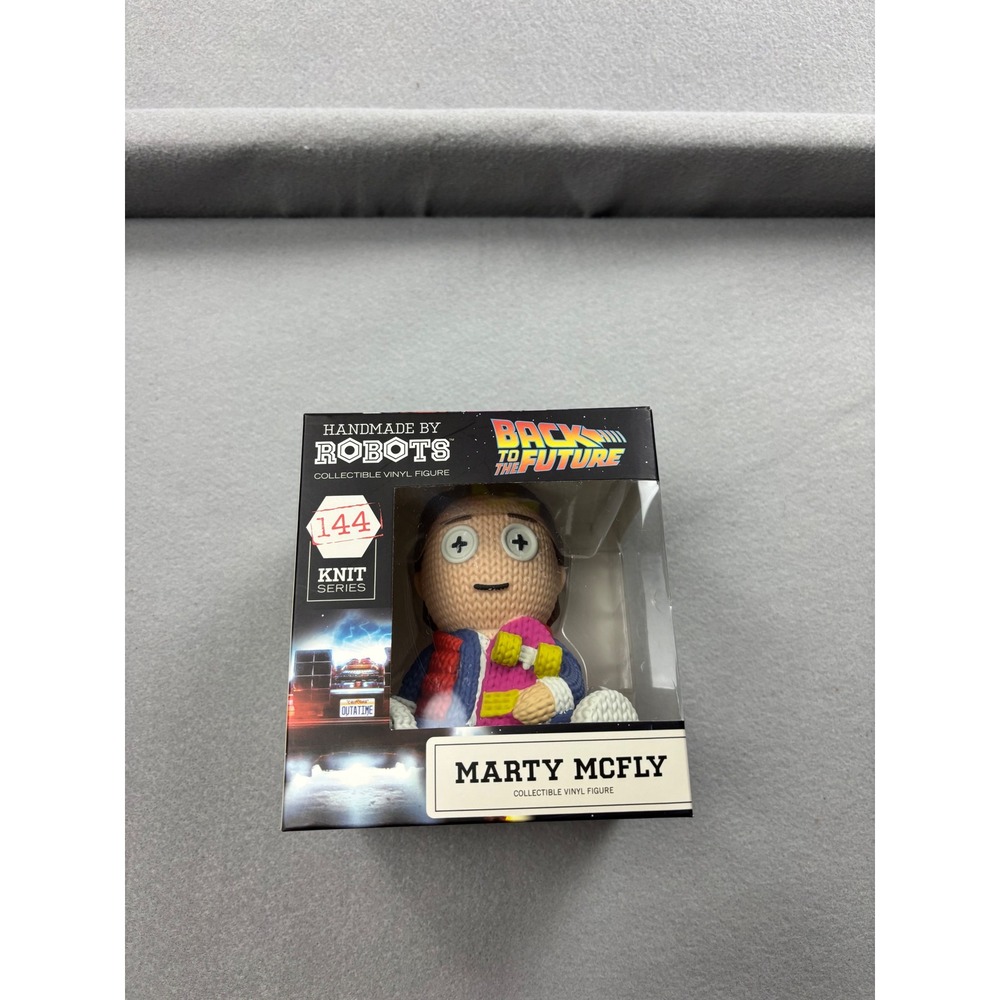 Handmade By Robots Back to the Future Marty McFly Vinyl Figure #144 Knit Series